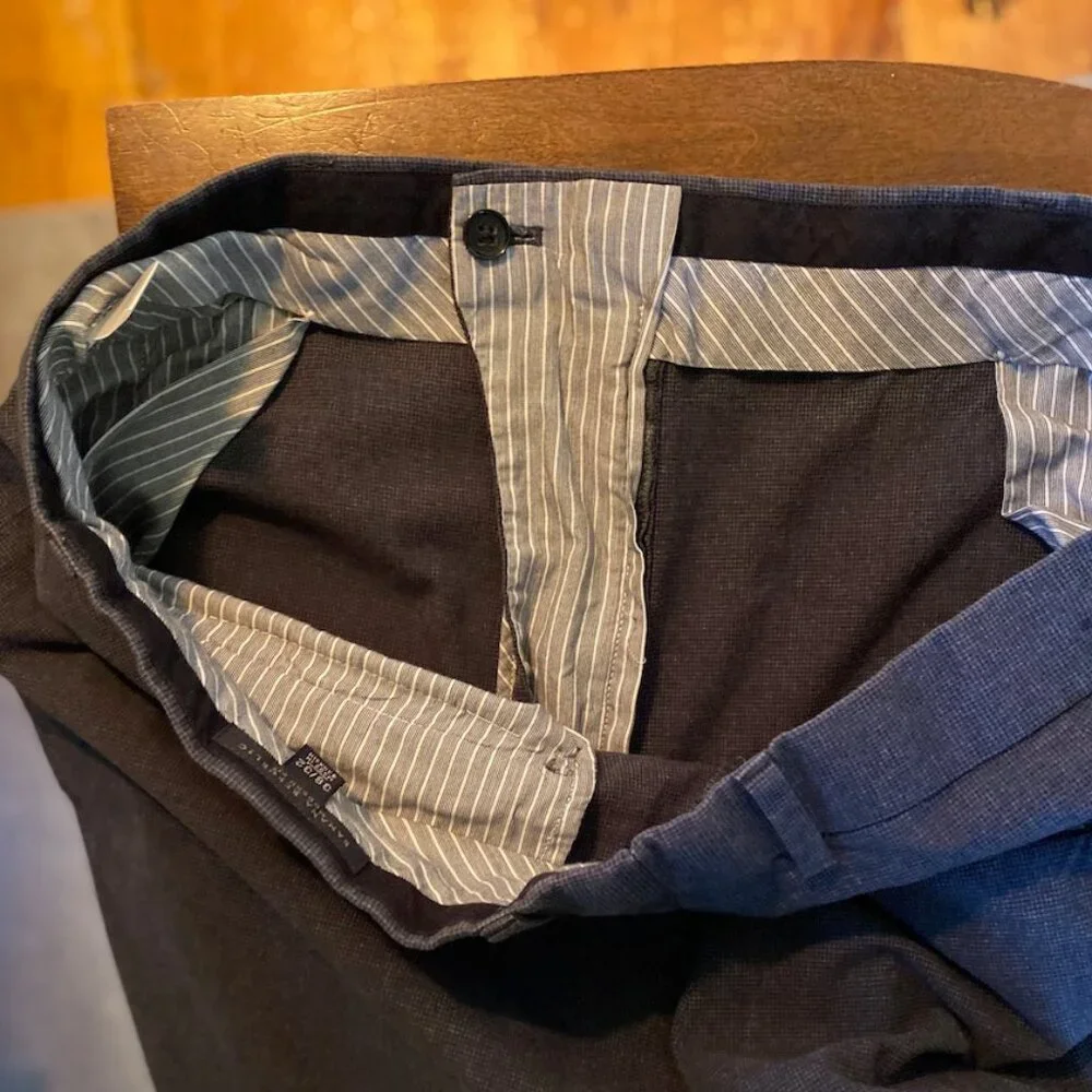 Banana Republic Men's Cordoroy Like Super Soft Pants, Size 38/32